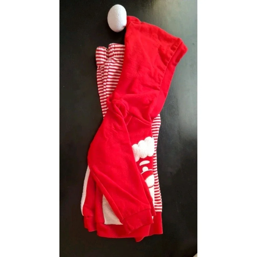 Cat & Jack Santa 2 Piece Hooded Outfit 18 months